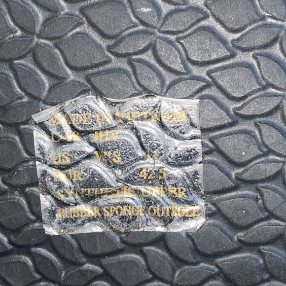 Reef Cushion Black Soft Rubber Insoles Flip Flops Women's sz 11 - Picture 6 of 10